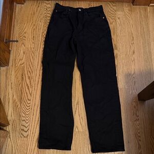 Buck Mason Black Straight-Leg Jeans